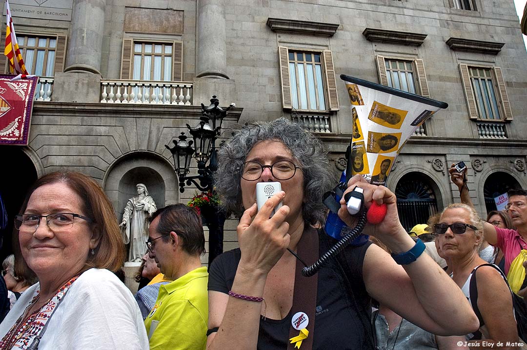 Concentracion en apoyo a  Forn / Eloy de Mateo