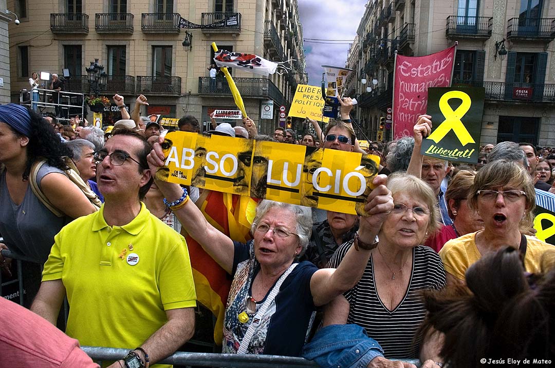 Concentracion en apoyo a  Forn / Eloy de Mateo