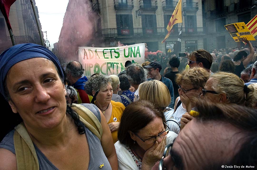 Concentracion en apoyo a  Forn / Eloy de Mateo
