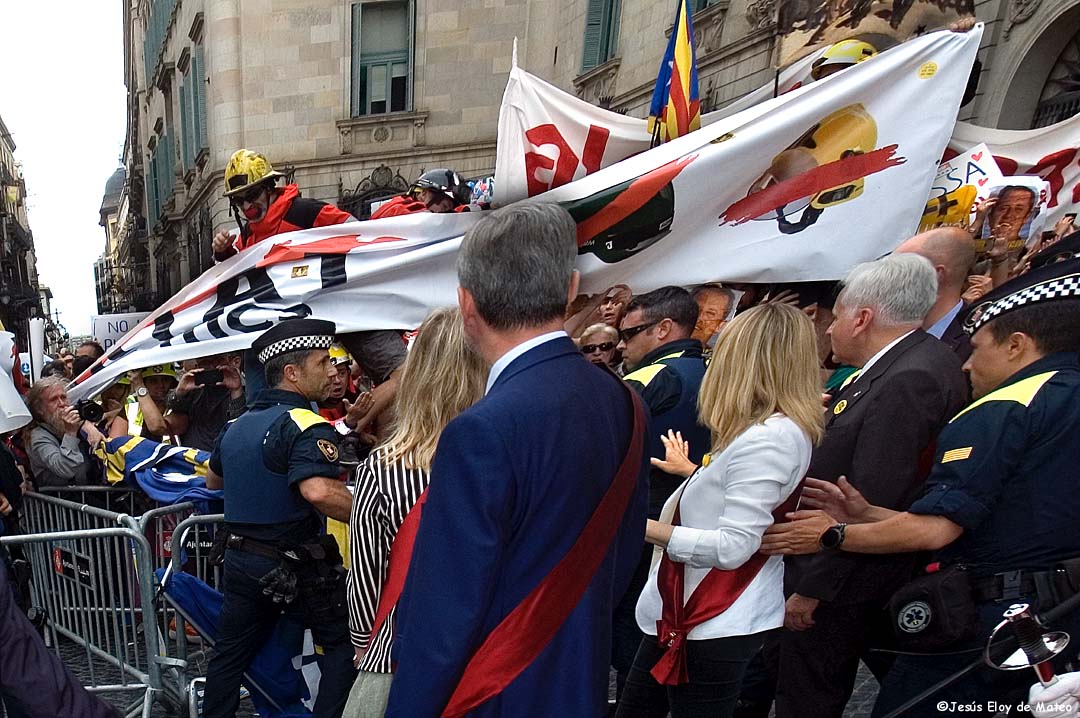 Concentracion en apoyo a  Forn / Eloy de Mateo