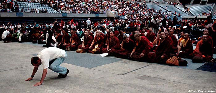 Dalai Lama en Barcelona / Eloy de Mateo