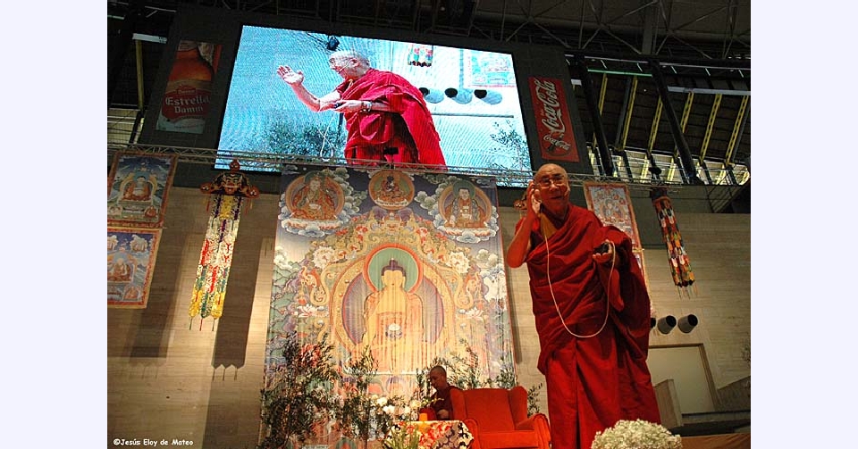 Dalai Lama en Barcelona / Eloy de Mateo