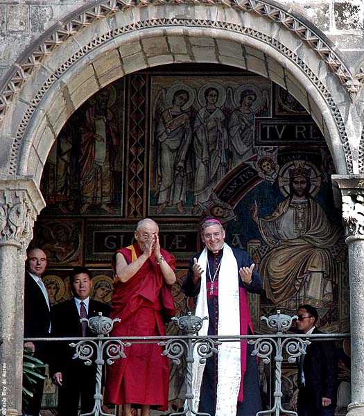 Dalai Lama Lluís Martinez Sistach / Eloy de Mateo