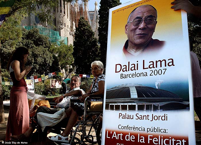 Dalai Lama en Barcelona / Eloy de Mateo