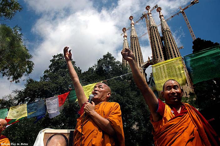 Dalai Lama en Barcelona / Eloy de Mateo