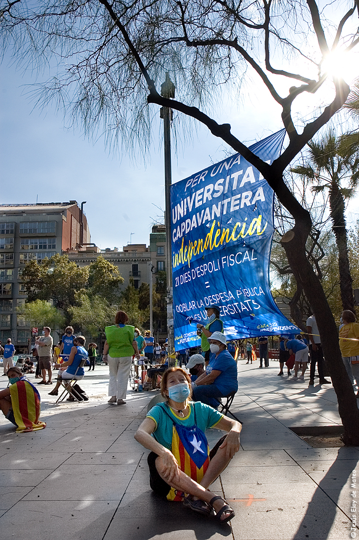 diada 11s barcelona covid 19 Eloy de Mateo