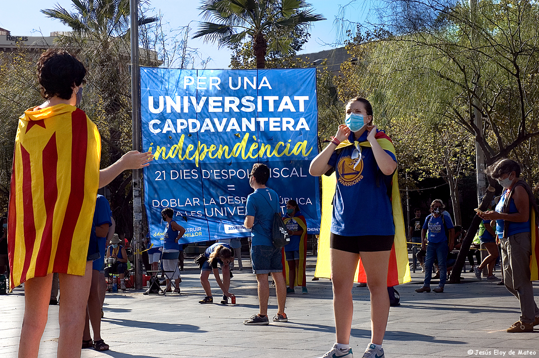 diada 11s barcelona covid 19 Eloy de Mateo