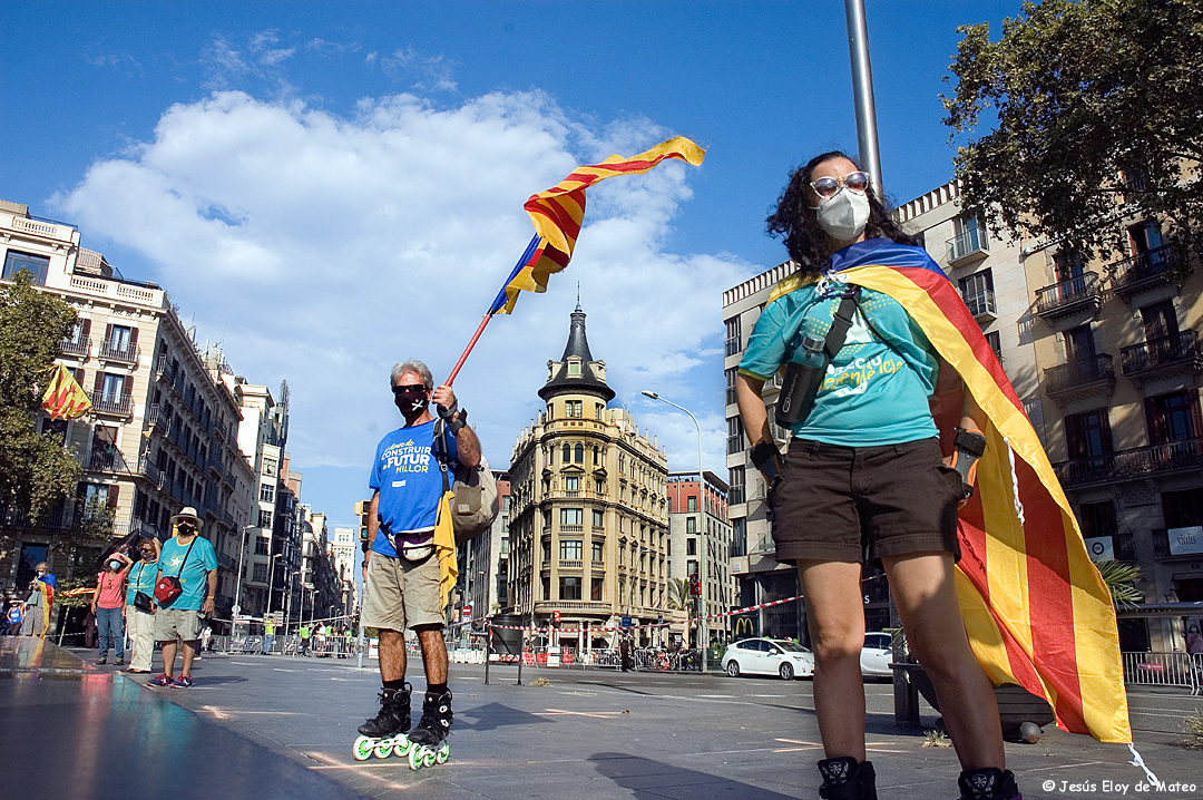 diada 11s barcelona covid 19 Eloy de Mateo