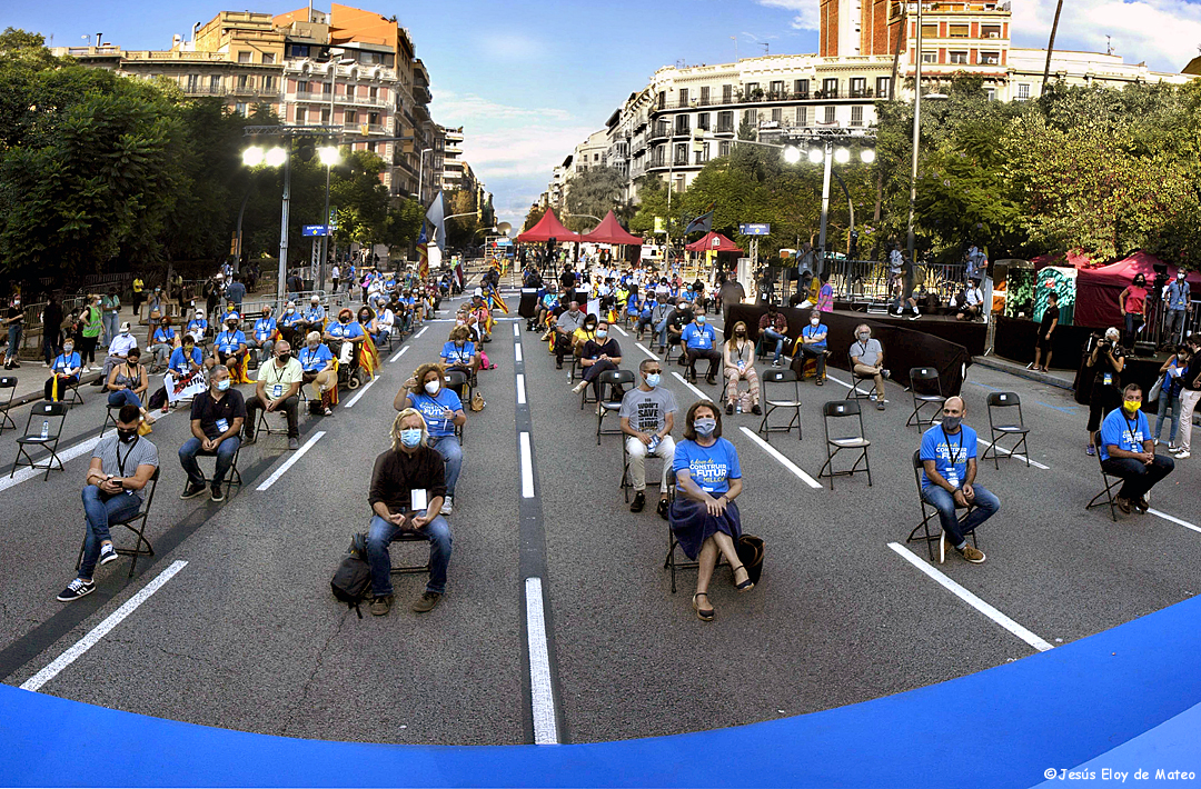 diada 11s barcelona covid 19 Eloy de Mateo