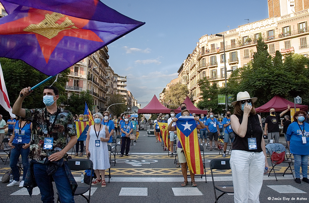 diada 11s barcelona covid 19 Eloy de Mateo
