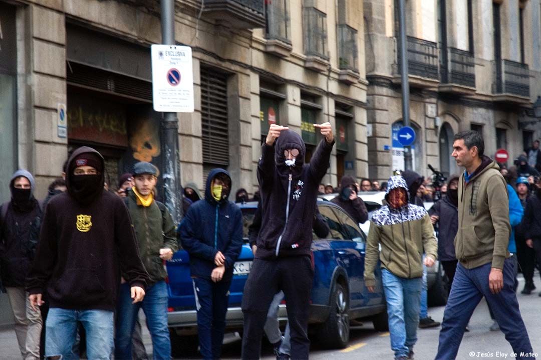 Manifestación independentista 21D Eloy de Mateo