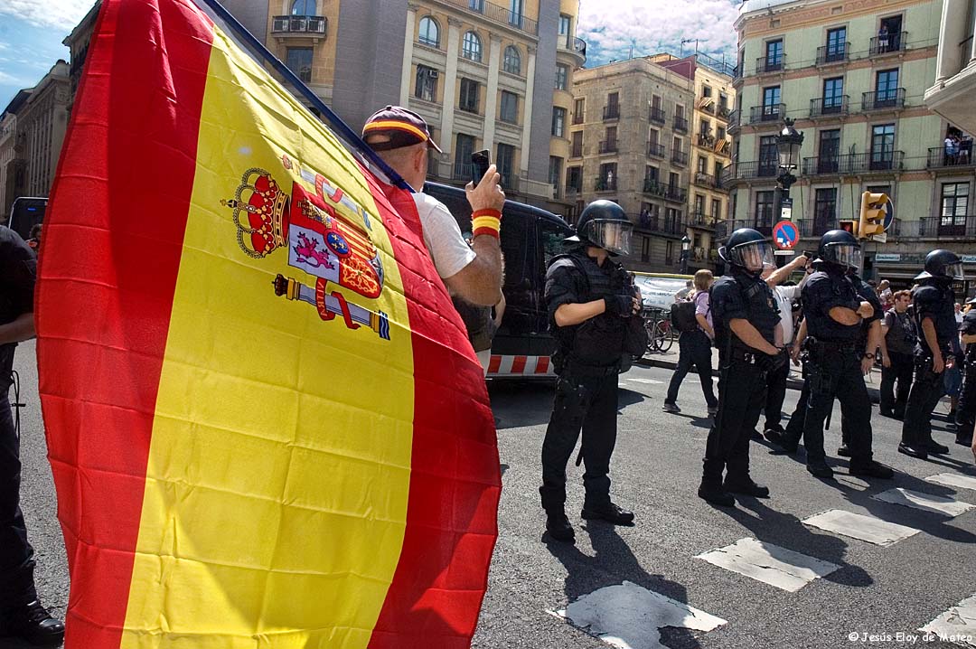 Manifestacion unionista Barcelona / Eloy de Mateo