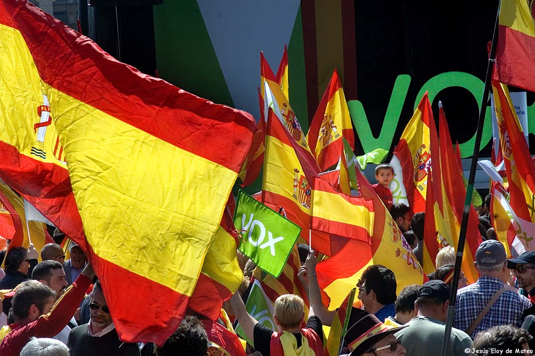 Miting VOX Barcelona Foto Eloy de Mateo
