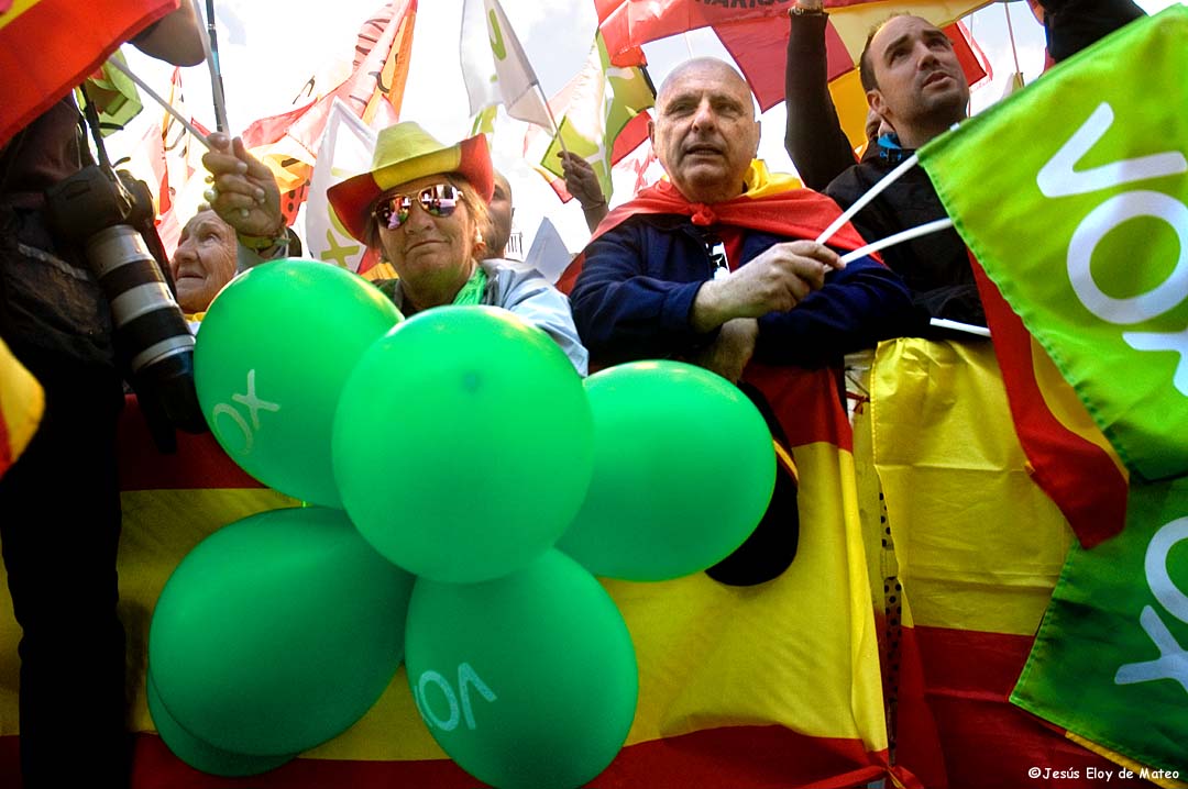 Miting VOX Barcelona Foto Eloy de Mateo